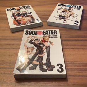 Soul Eater Manga Volumes 1-3